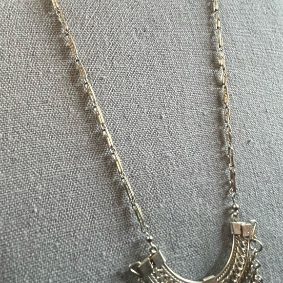 Artisan Peruvian Necklace • Signature Peruvian Wire Work w/ Black Stone - Picture 3 of 5